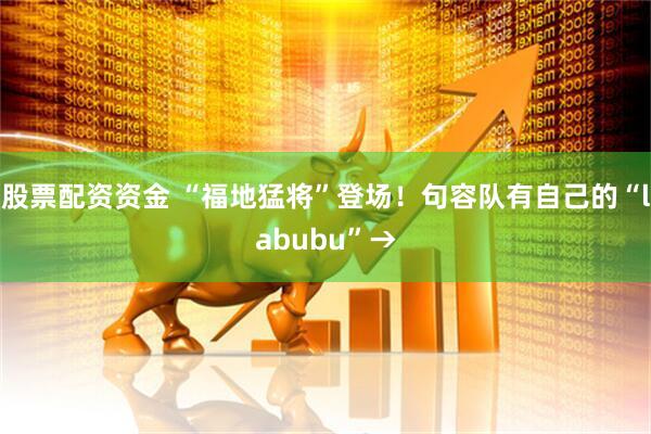 股票配资资金 “福地猛将”登场!句容队有自己的“labubu”→